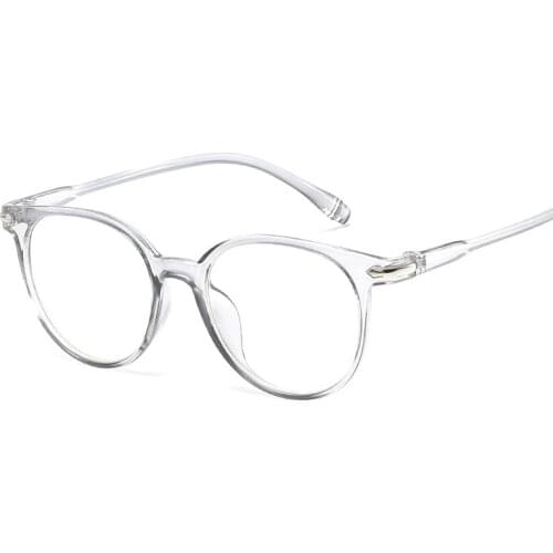 2018 Fashion Women Glasses Frame Men Eyeglasses Frame Vintage Round Clear Lens Glasses Optical Spectacle Frame HA-45