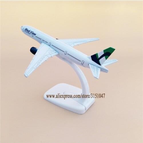 16cm Air The Airline of Nigeria B777 Med-View Boeing 777 Airways Airlines Metal Alloy Airplane Model Plane Aircraft