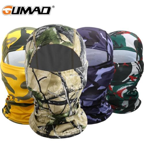 Jungle Camouflage Balaclava Full Face Bicycle Hunting Cycling Army Airsoft Sport Bike Military Tactical Paintball Ninja Hat