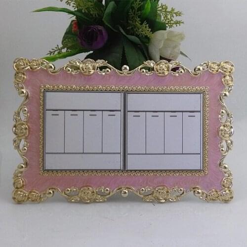 Double/Single Light Switch Cover Plate Rose Lace Switch Sticker Wall DIY Decoration Golden Living Room Decorative Wall Stickers