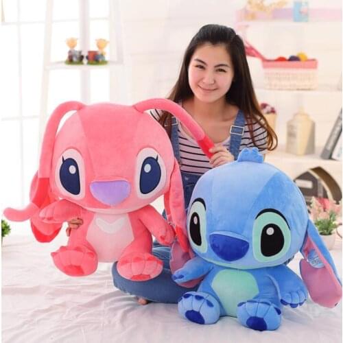 Giant Cartoon Stitch Lilo & Stitch Plush Doll Toy Stich Stuffed Animals Toys For Baby Children Birthday Christmas Children Gifts