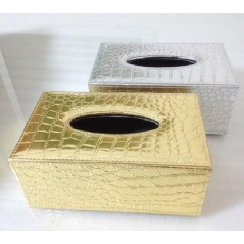 Quality PU leather tissue box tissue pumping box