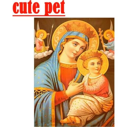 Wallpaper Diamond Embroidery No Frame religionDIY handmade goddess Diamond Painting cross stitch Mosaic home decorative painting