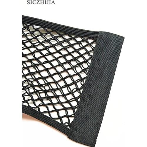 Rear seat cargo storage organizer of car trunk network for Subaru Forester Outback Legacy Impreza XV BRZ