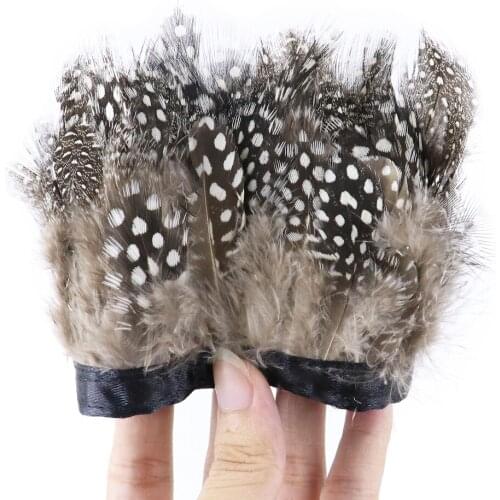 10Meters Natural Pheasant Feather Trim DIY Wedding Decoration Sewing Clothes Accessories Colored Rooster Plumes Crafts Wholesale
