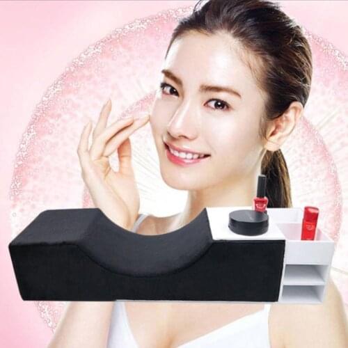 2020 Professional Eyelash Extension Pillow Special Flannel Salon Use Memory Beauty.Pillow Stand Grafted For Eyelash Extension