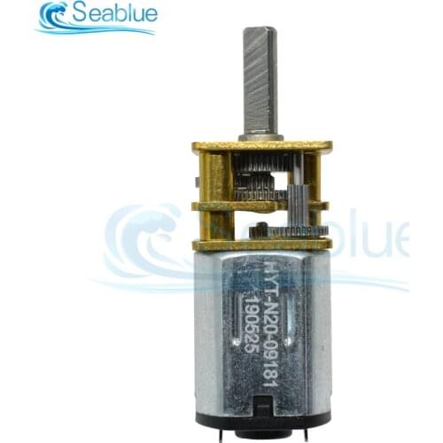 DC 3V 6V 12V GA1024-N20 Micro Speed Gear Motor 15 25 30 40 50 60 70 100 150 200 300 400 500 600 800 1000 2000RPM DC Gear Motor