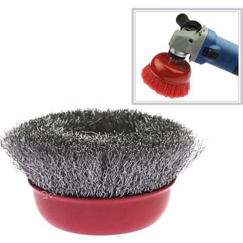 1 piece Bowl-shaped Polishing Grinding Brush for Bulgarian Angle Grinder