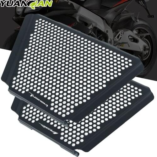 For Aprilia Tuono V4 1100 Factory 15-2016 RSV4 1000 Factory 09-2014 Motorcycle Radiator Guard Grille Protector Oil Cooler Cover