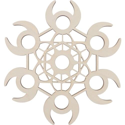 1Pc Crystal Ball Base Decorative Storage Holder Divination Ornament (Khaki)