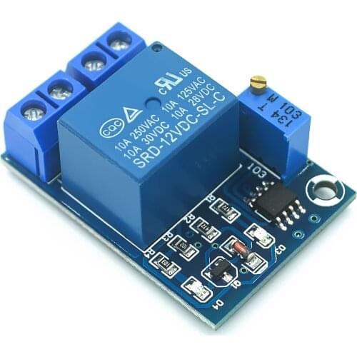 DC 12V Battery Undervoltage Low Voltage Cut off Automatic Switch Recovery Protection Module Charging Controller Protection Board
