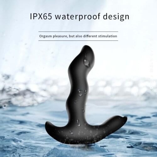 Anal Butt Plug Vibrator Adult Sex Toys for Men Prostate Massage 360° Rotation Anal Vibrator Stimulator Anal Erotic Toy