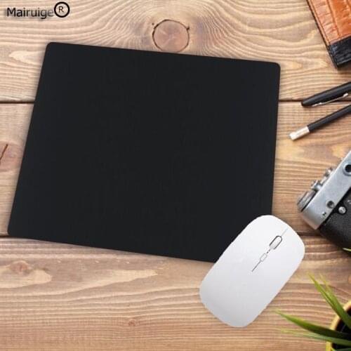 Mairuige All Black Colour Locking Edge Large Game Mousepad Optical Anti-slip Mouse Pad New Mice Mat For Notebook Computer Pad