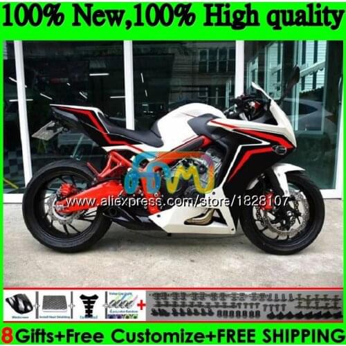 CBR-650F For HONDA CBR 650 F CBR650F 11 12 13 14 15 83BS.33 CBR650 F Red white CBR 650F 2011 2012 2013 2014 2015 2016 Fairing