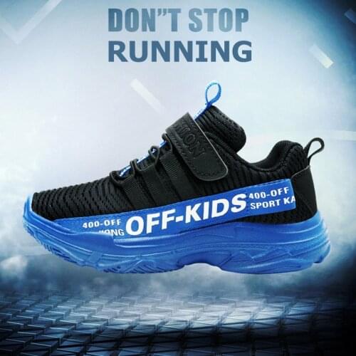 Breathable Boys Girls Sport Shoes Children Fly Weave Mesh Fashion Casual Tenis Walking Running Sneakers Cozy Kids Trainers