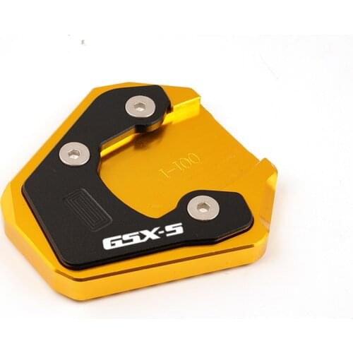 GSX-S Hot Sale Kickstand Side Stand Extension For SUZUKI GSX-S750 GSX-S1000 GSX-S1000F GSXS 750 1000 Enlarge Pad Support Plate