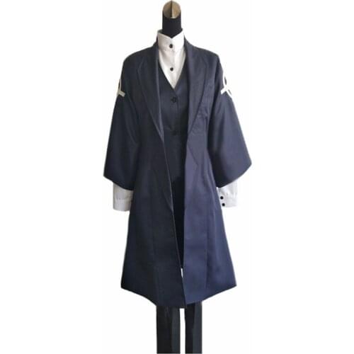 Game Division Rap Battle Hypnosis Mic Fling Posse Yumeno Gentaro New Cosplay Costume Custom Adult Half Sleeve Kimono Vest Suits