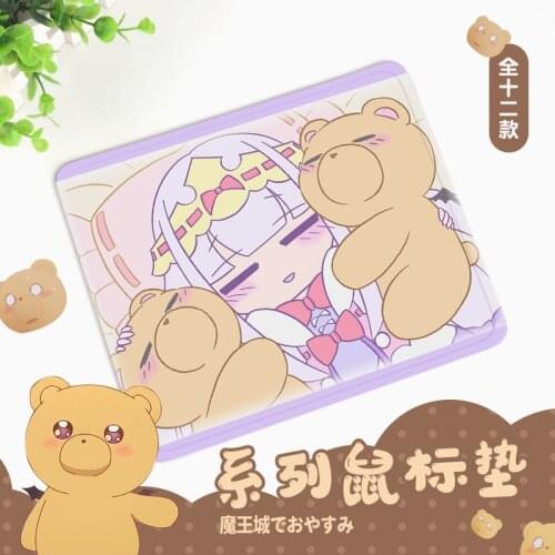 Anime Maoujou De Oyasumi Sleepy Princess In The Demon Castle Devil Bear Cartoon Mouse Pad Computer Desk Mat Mice Pad Playmat