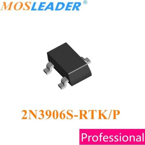 Mosleader 2N3906S-RTK/P SOT23 1000PCS 3000PCS 2N3906S Original High quality