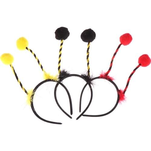 1pc animal bee hairball hairband candy girls headband makeup Sweet Women baby hair accessory
