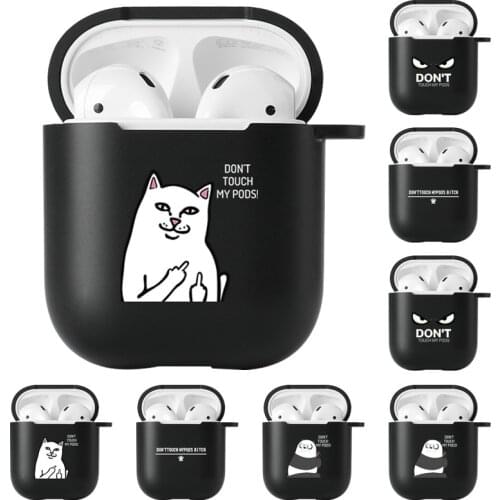 Cute Bear Silicon Earphone Case For Airpod Cases Apple Air Pods 2 1 Cartoon Pendant Charging Box Headphone For Airpods 2/1 Cover