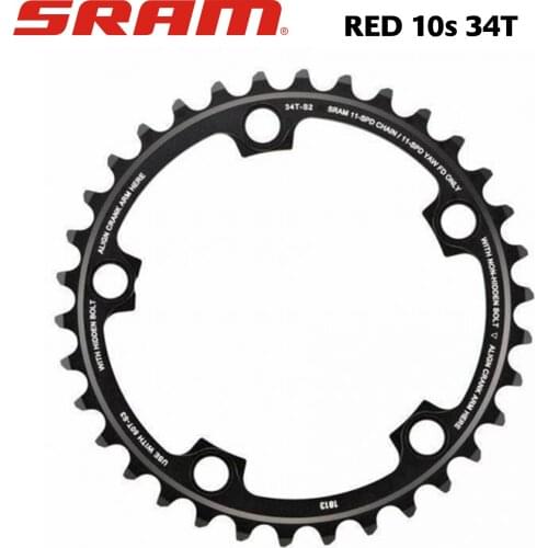 SRAM Red 10s Yaw 34T BCD110 Chainring, 11.6218.001.001