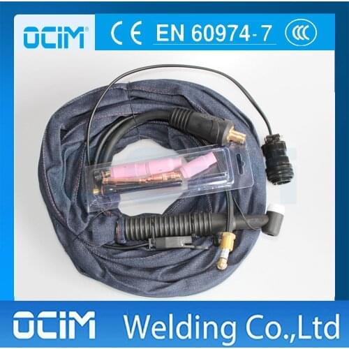 WP26FV tig welding torches 25ft 8M 14 PIN 50-70 Connector