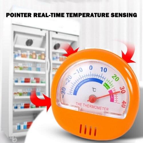 Dial Thermometer Indoor Thermometer Hygrometer Round Wireless Electronic Temperature Humidity Meter Weather Station Tester#3