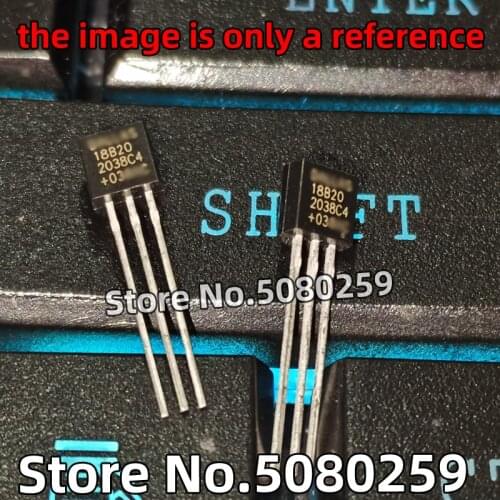100/50/30/20PCS DS18B20 DS18B20+ TO-92