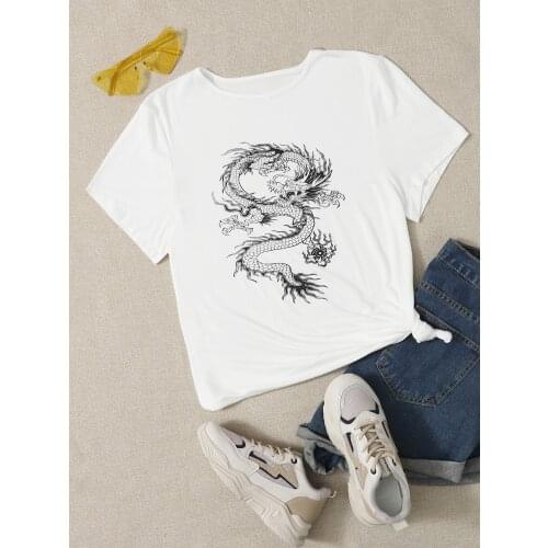 2021 summer Yinlong leisure T-shirt womens short sleeve round neck T-shirt