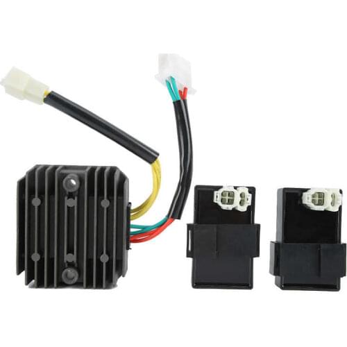 3Pcs/Set CDI Double Ignition + Regulator Rectifier Fit for Honda XL 600 V Transalp 1989-1996