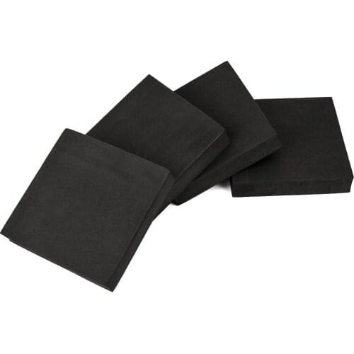 4pcs Anti Shock Vibration Pad Square Refrigerator Anti Vibration Mute Mat Washing Machine Non Slip Feet Tailorable Mat
