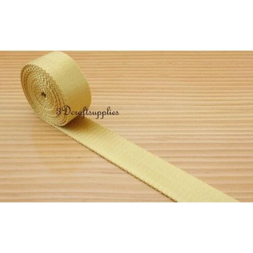 5 yards 1 inch(25mm) heavy weight nylon webbing Ruban for bag purse strap handles ZA65