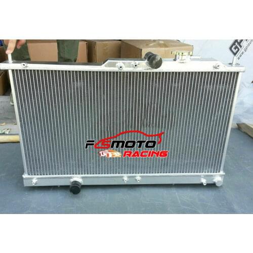 For Mitsubishi Eclipse 3G GT 2.4L L4 & 3.0L V6 6G72 2000-2005 MT 2000 2001 2002 2003 2004 Aluminum Radiator