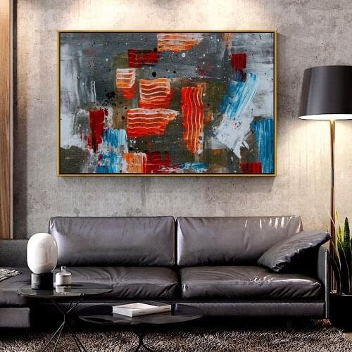 Artcozy Oil Canvas Painting paint_canvas_lines For Home Decoration Wall Art