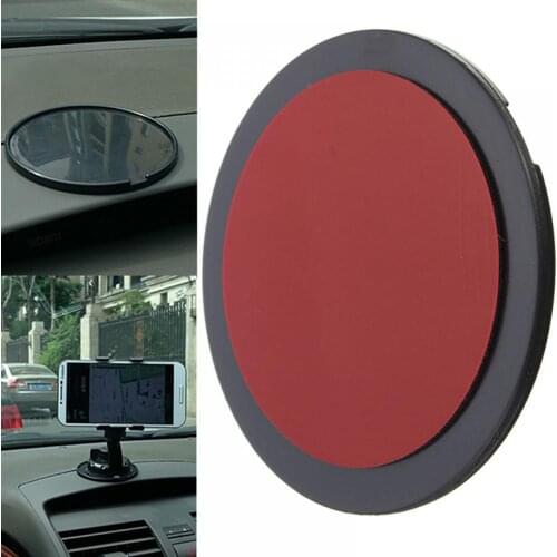Auto Suction Cup Holder Base Disk For Car Dashboard Windshield PU Silicone Adhesive Gule Pad Sucker Phone Holder Accessory