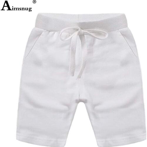 Children Leisure Shorts Unisex Girls Boys Clothing 2021 Summer Pocket Design Kids Casual Drawstring Shorts For Boys 12 Colors