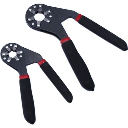 Torque Adjustable Spanner Tool Mini Wrench Open Car Repair Universal Multifunctional Wrench 14 in 1 1/2, 9/16, 5/8,11/16, 3/4 In