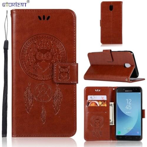 For Samsung Galaxy J730 J7 Pro Flip Wallet Leather Case SM J730G J730F J730H J730Y J730GM J730FM J730FN J730F/DS Card Slot Bag