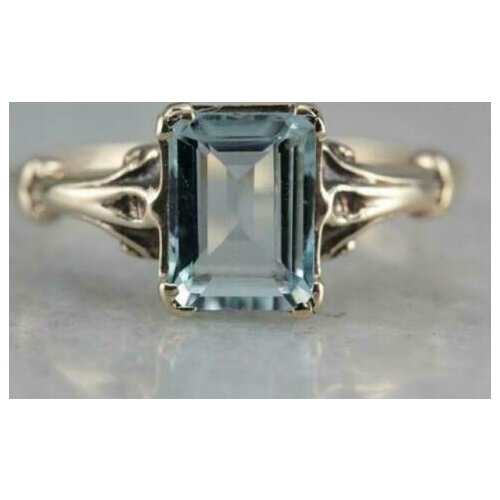 Fashion hot selling classic ring womens Gift girl friend Square Navy retro jewelry