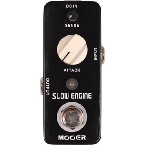 MOOER Slow Engine Guitar Volume Pedal Guitar Effect True Bypass Full Metal Shell With true bypass footswitch LED indicator light