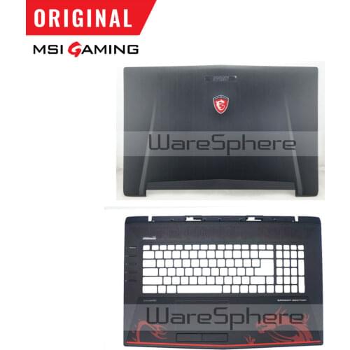 New LCD Back Cover / Palmrest for GT72 1781 1782 Top Cover Upper Case 307781C412Y31 307-781C412-Y31