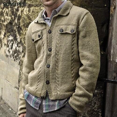 Somepet Men's Long Cardigans