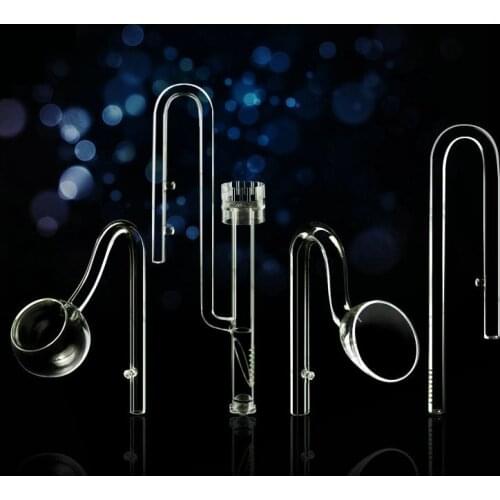 Glass Skimmer Lily Pipe Spin Surface Aquarium Inflow Outflow 13/17mm Water Plants Tank Filter Bucket Fish Tank Accessories