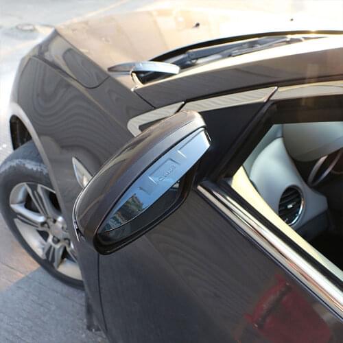Carmilla Rear View Mirror Sticker Rain Visior Reflective Mirror Rain Shield Cover for Chevrolet Cruze 2009 - 2015