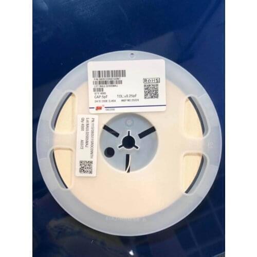 0603/1608 0.1PF ±0.1PF 6.3V10V 16V 25V 50V CH C0G B file SMD capacitor 0.3P 0.4P 0.5P 0.6P 0.7P 0.75P 0.8P 0.82P 0.9P SMD MLCC