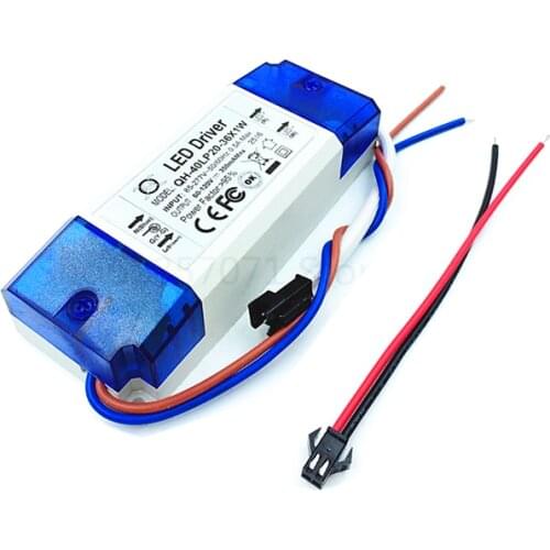 1 Pieces 20W 30W 40W LED Driver 20-36x1W 350mA DC60-120V High Power LED Powr Supply For Floodlight