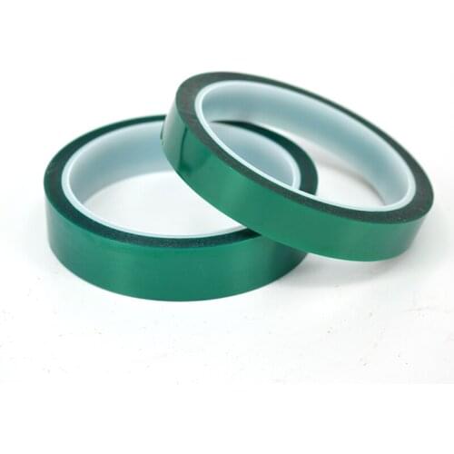 1pcs/lot PET green high temperature tape circuit board automotive paint plating green water temperature protection 200 degrees