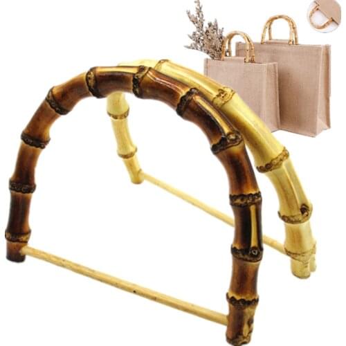 13x9.5cm D Shape Handcrafted Handle Bag Handle Bag Accessory HandleHigh-grade Handmade Tote DIY D Type Handle Environmental