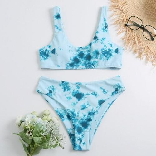 2021 Sexy Bikini Women Swimsuit Female Swimwear Push up High Waist Bikinis Set Woman Summer Beach Wear Bathing Suit New Biquini